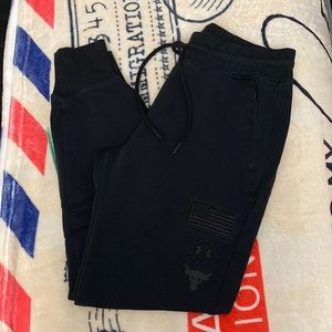 Project Rock All Black Sweatpants